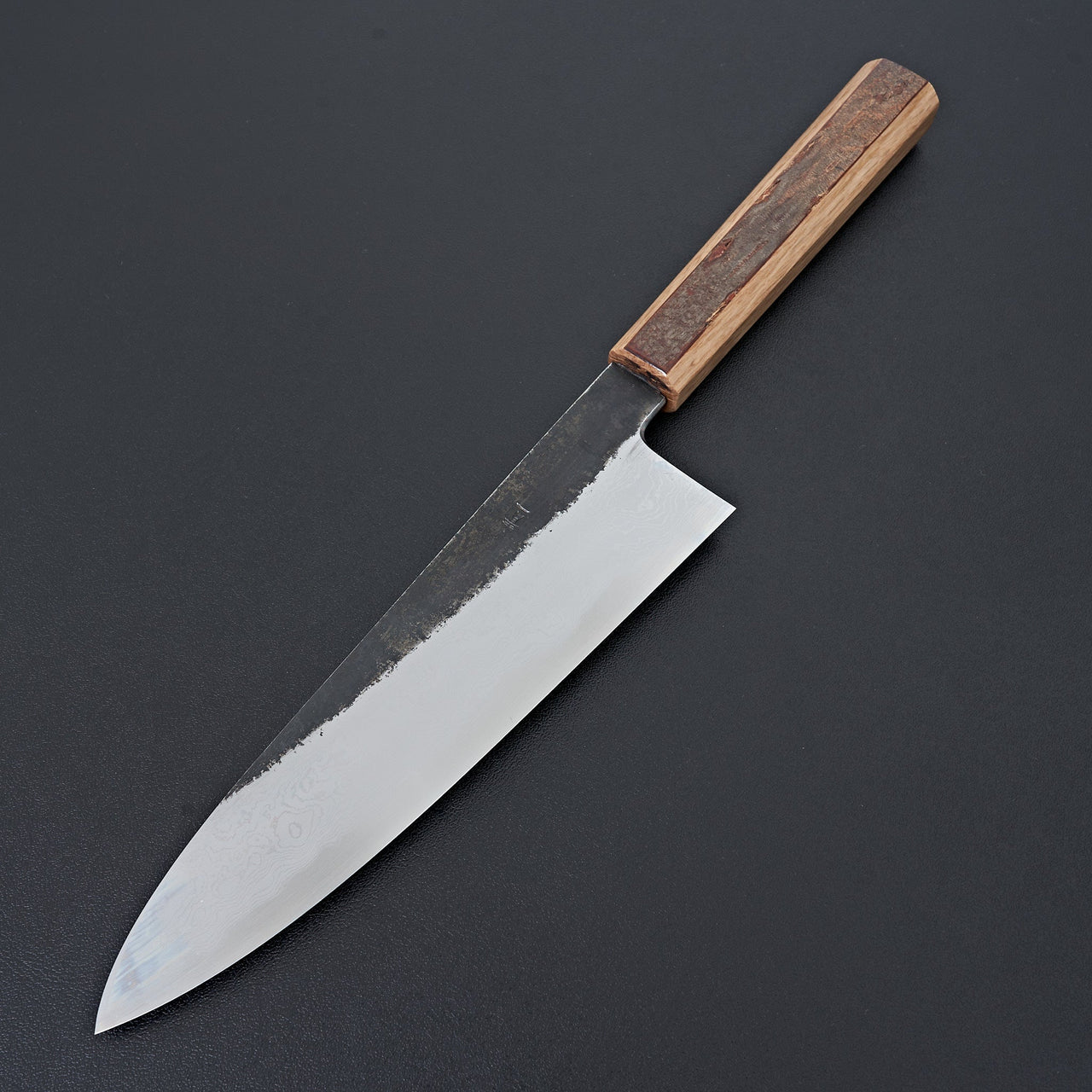 HADO Sumi Blue #1 Damascus Gyuto 210mm Wide-Knife-Hado-Carbon Knife Co