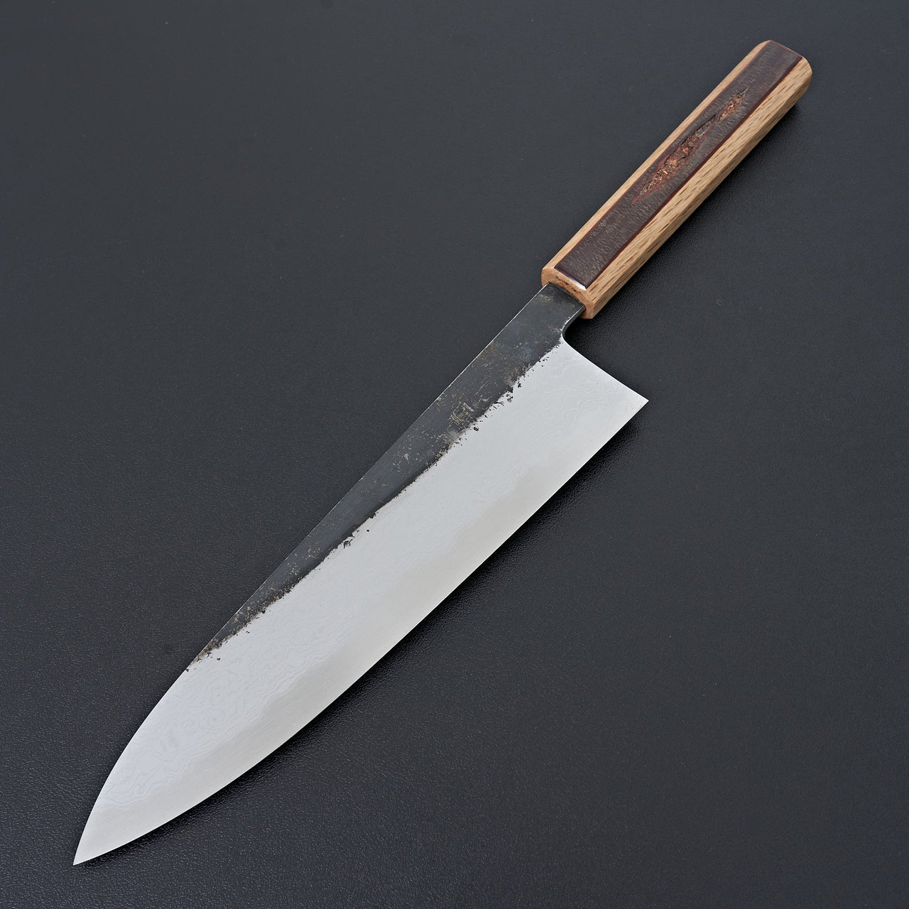 HADO Sumi Blue #1 Damascus Gyuto 240mm Wide-Knife-Hado-Carbon Knife Co