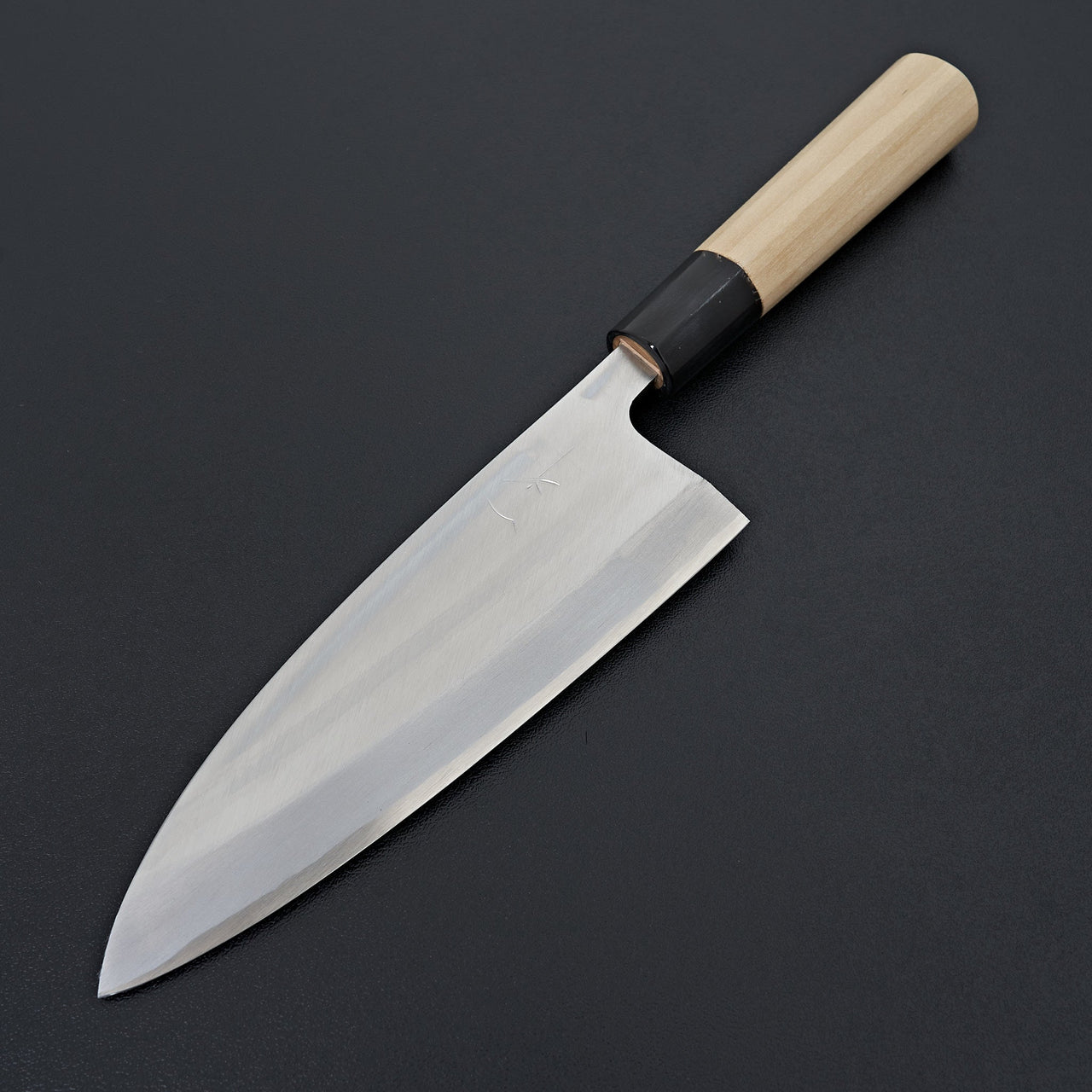 Hitohira Gorobei White #3 Left-Handed Deba 165mm Ho Wood Handle (D-Shape)-Knife-Hitohira-Carbon Knife Co