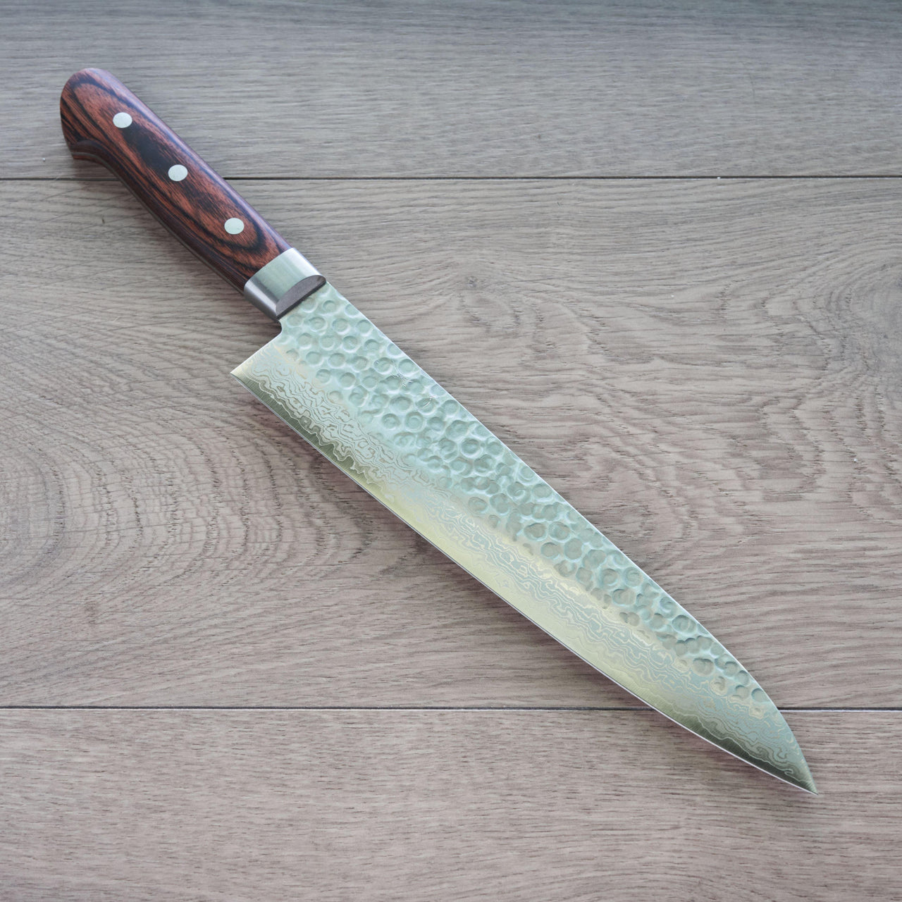 Hitohira HG Damascus Gyuto 240mm-Knife-Hitohira-Carbon Knife Co