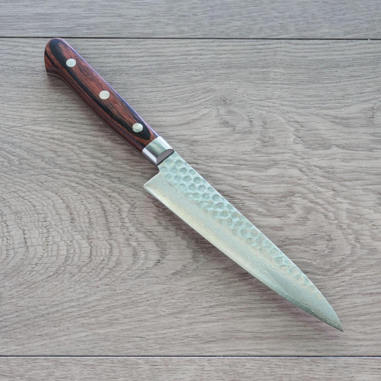 Hitohira HG Damascus Petty 140mm-Knife-Hitohira-Carbon Knife Co