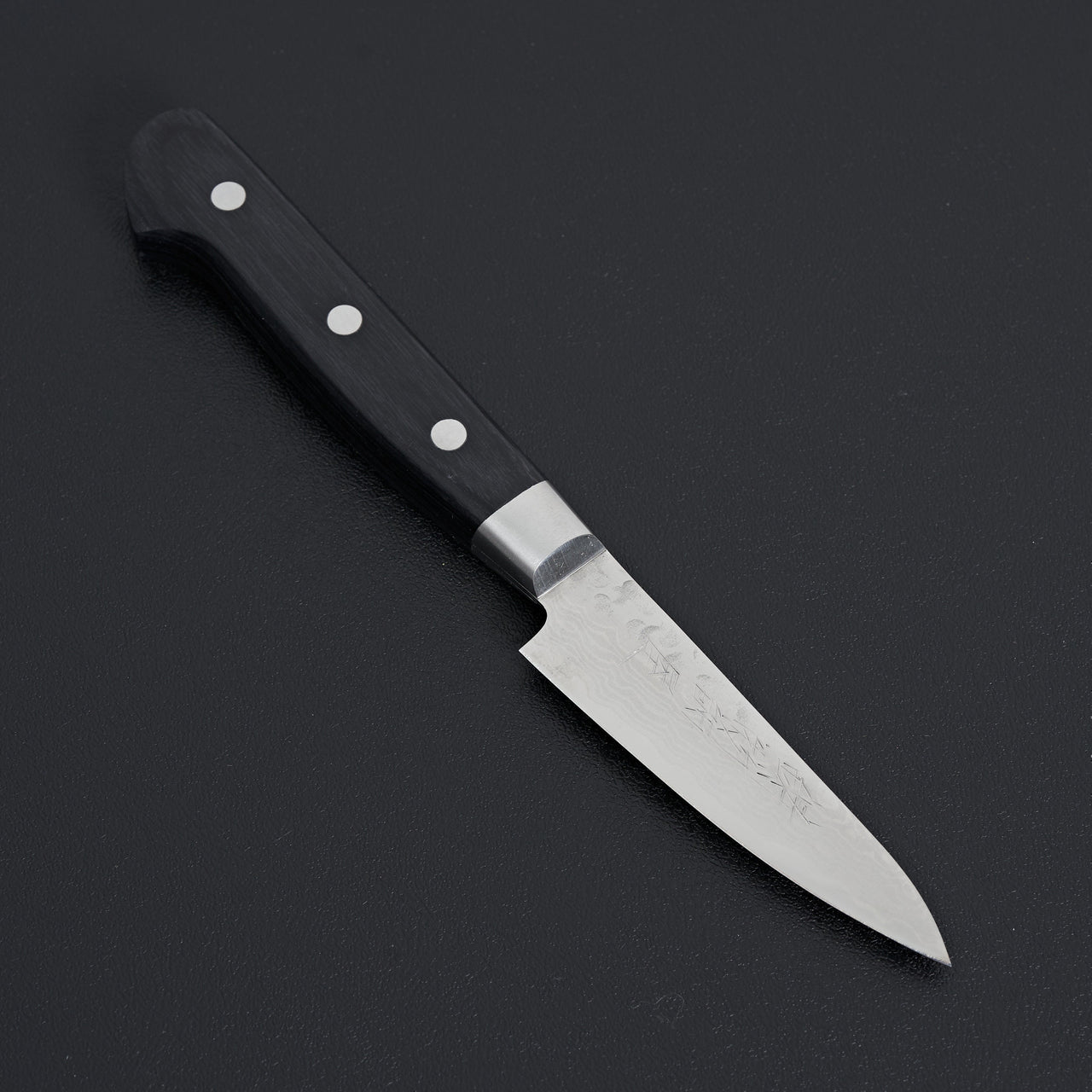Hitohira Imojiya ST Tsuchime Damascus Paring Pakka Handle (Yo)-Knife-Hitohira-Carbon Knife Co