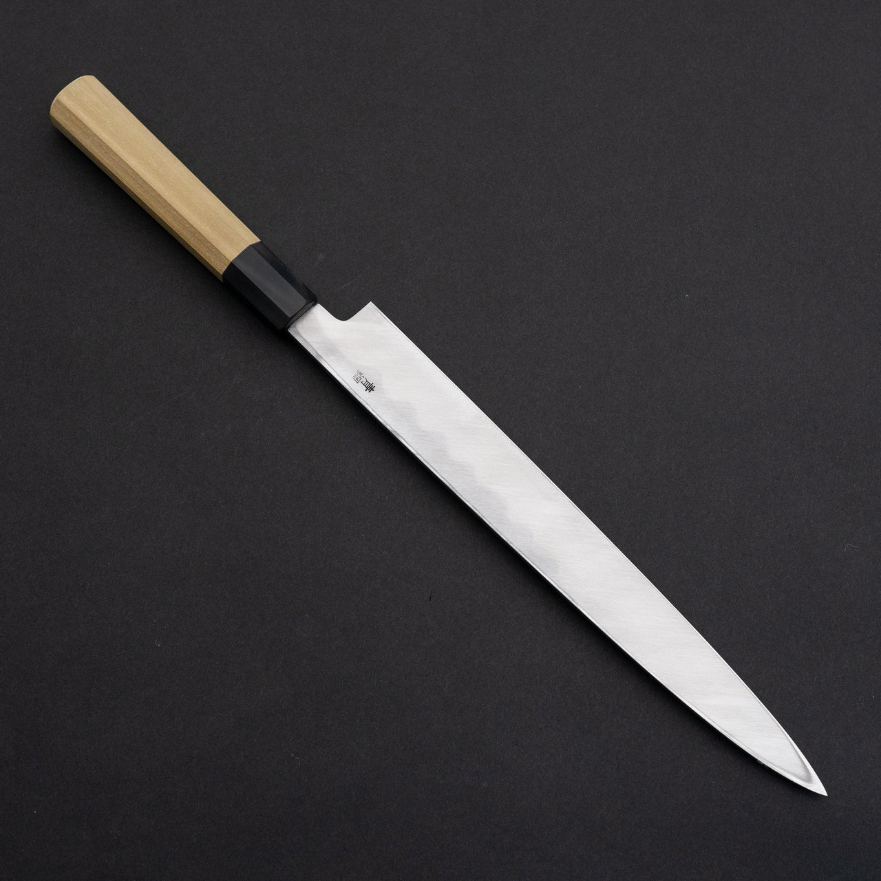 Hitohira Kikuchiyo Manzo Blue #2 Yanagiba 270mm Ho Wood Handle (Saya)-Knife-Hitohira-Carbon Knife Co