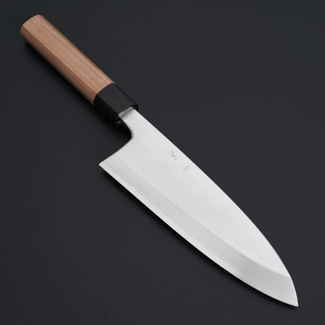 Hitohira Kikuchiyo Manzo White #3 Deba 180mm Walnut Handle (Saya)-Hitohira-Carbon Knife Co