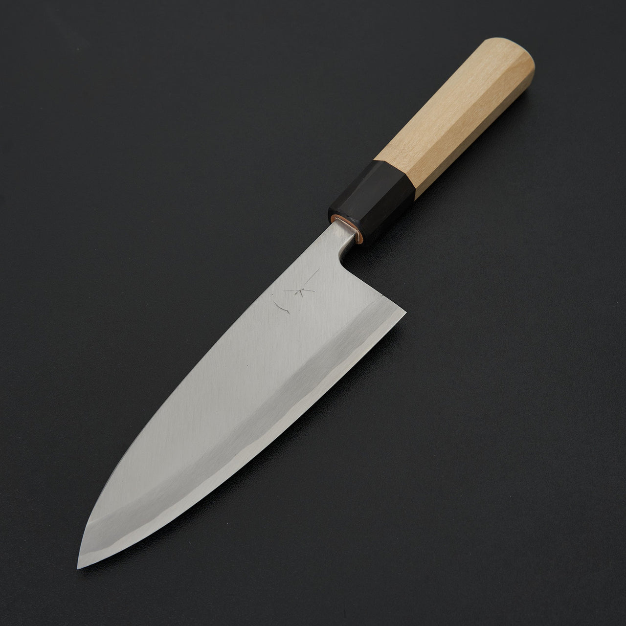 Hitohira Kikuchiyo Manzo White #3 Left-Handed Deba 165mm Ho Wood Handle-Knife-Hitohira-Carbon Knife Co