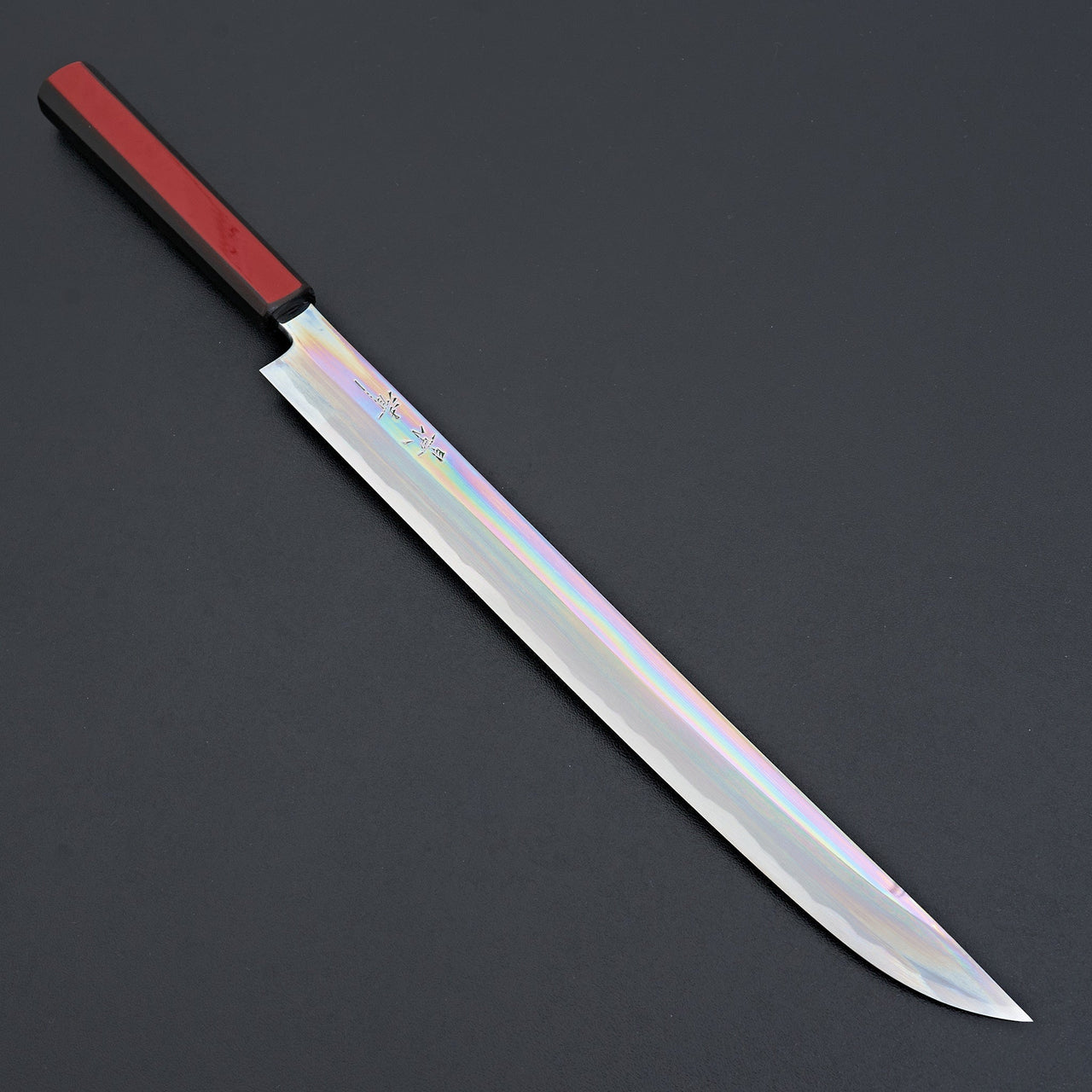 Kagekiyo White #1 Mirror Tsurugi Yanagiba 300mm-Knife-Kagekiyo-Carbon Knife Co