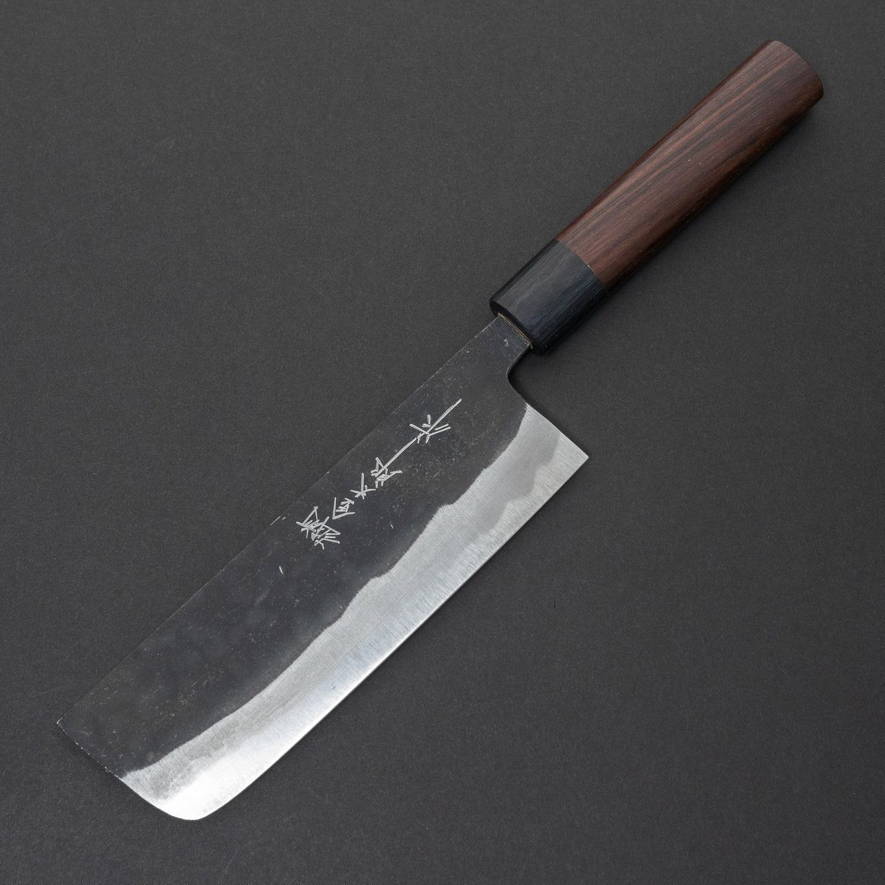 Kato AS Kurouchi Nakiri 165mm-Knife-Yoshimi Kato-Carbon Knife Co