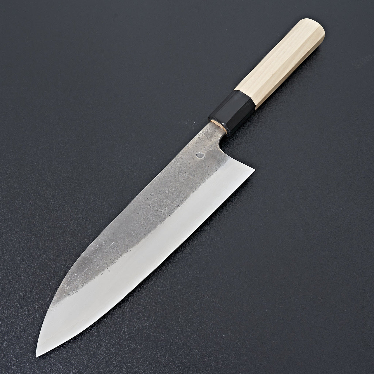 Kikumori Nashiji Blue #2 Gyuto 210mm-Knife-Sakai Kikumori-Carbon Knife Co
