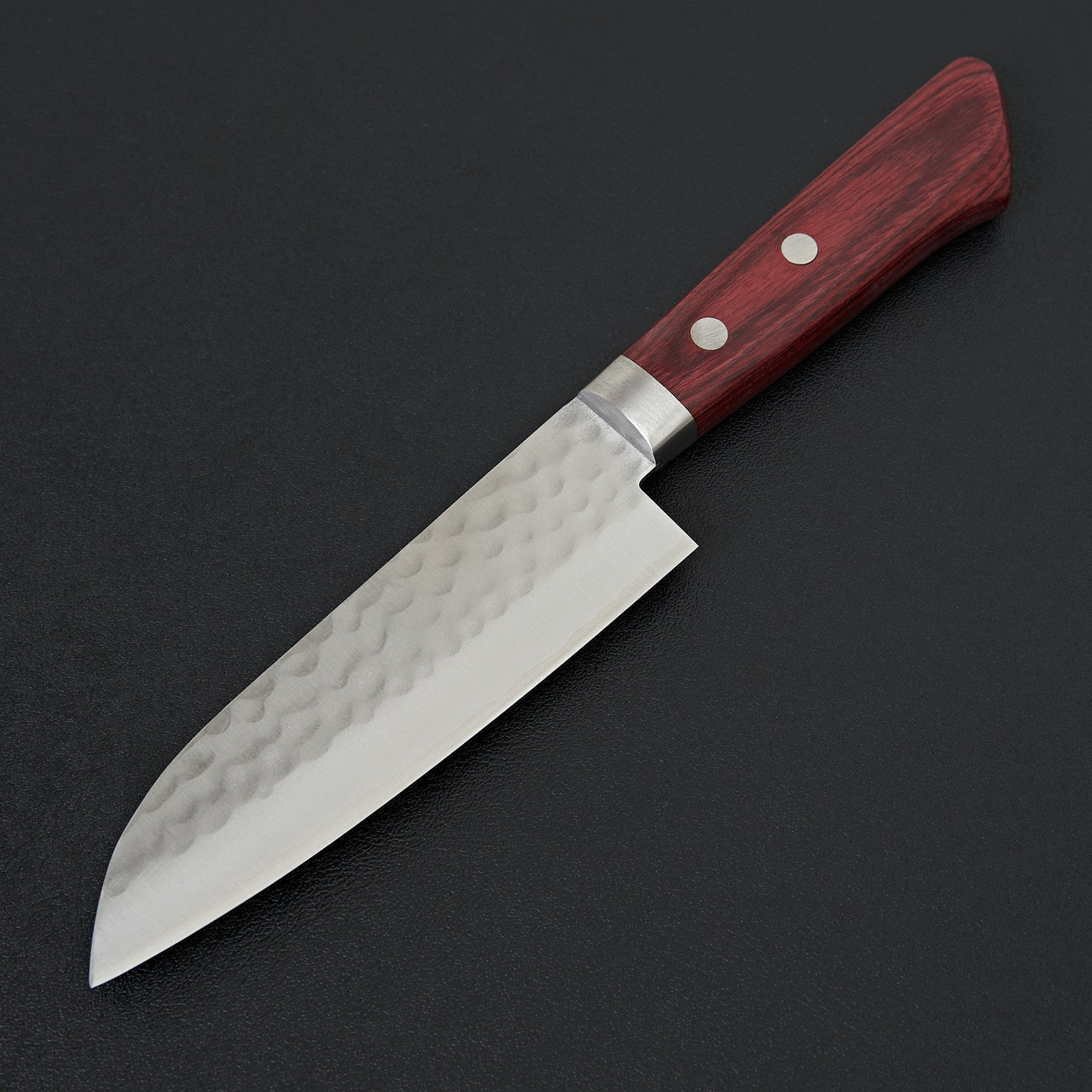Masutani VG1 Hammered Ko-Santoku-Knife-Masutani-Carbon Knife Co