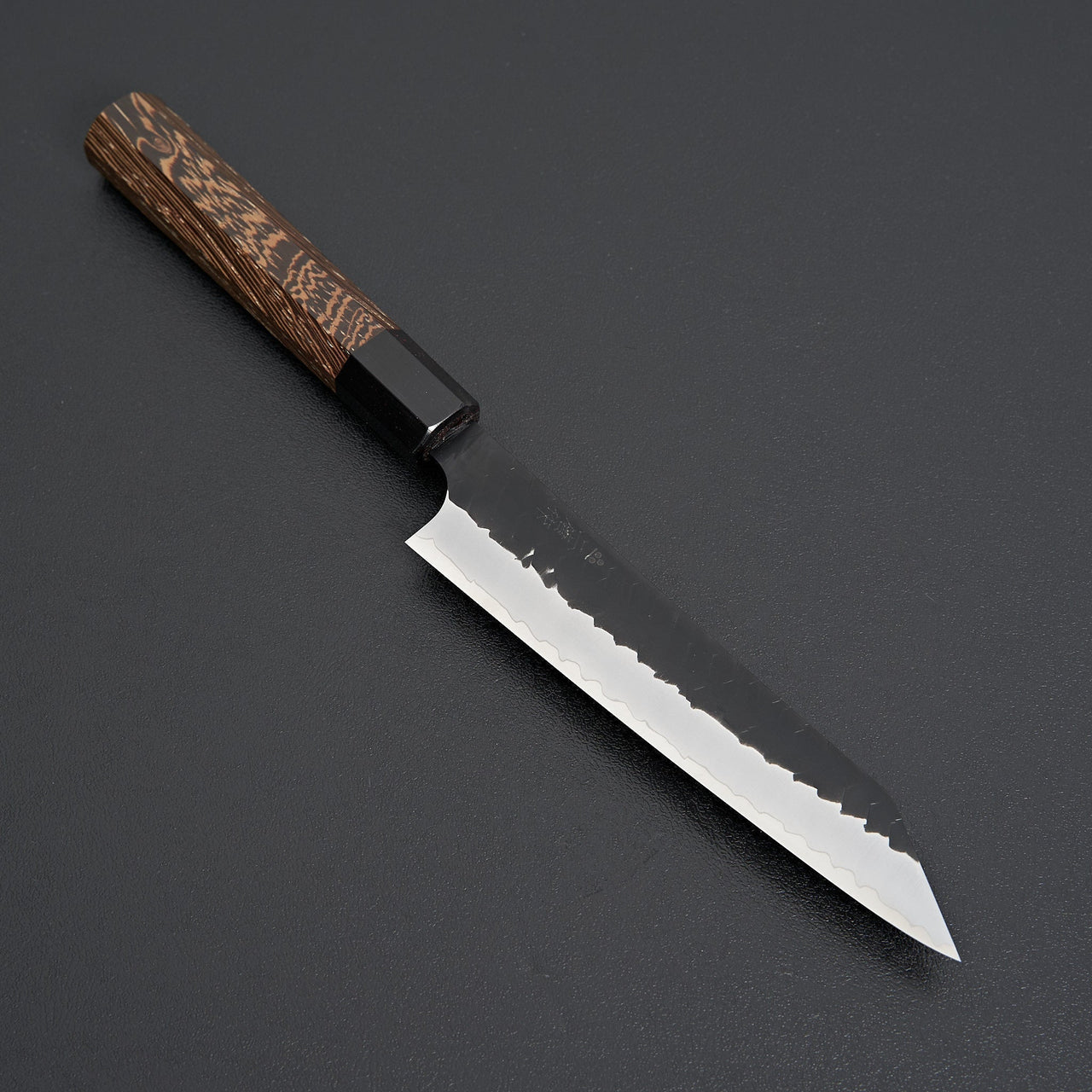 Nigara Hamono SG2 Kurouchi Tsuchime Kiritsuke Petty 150mm-Knife-Handk-Carbon Knife Co
