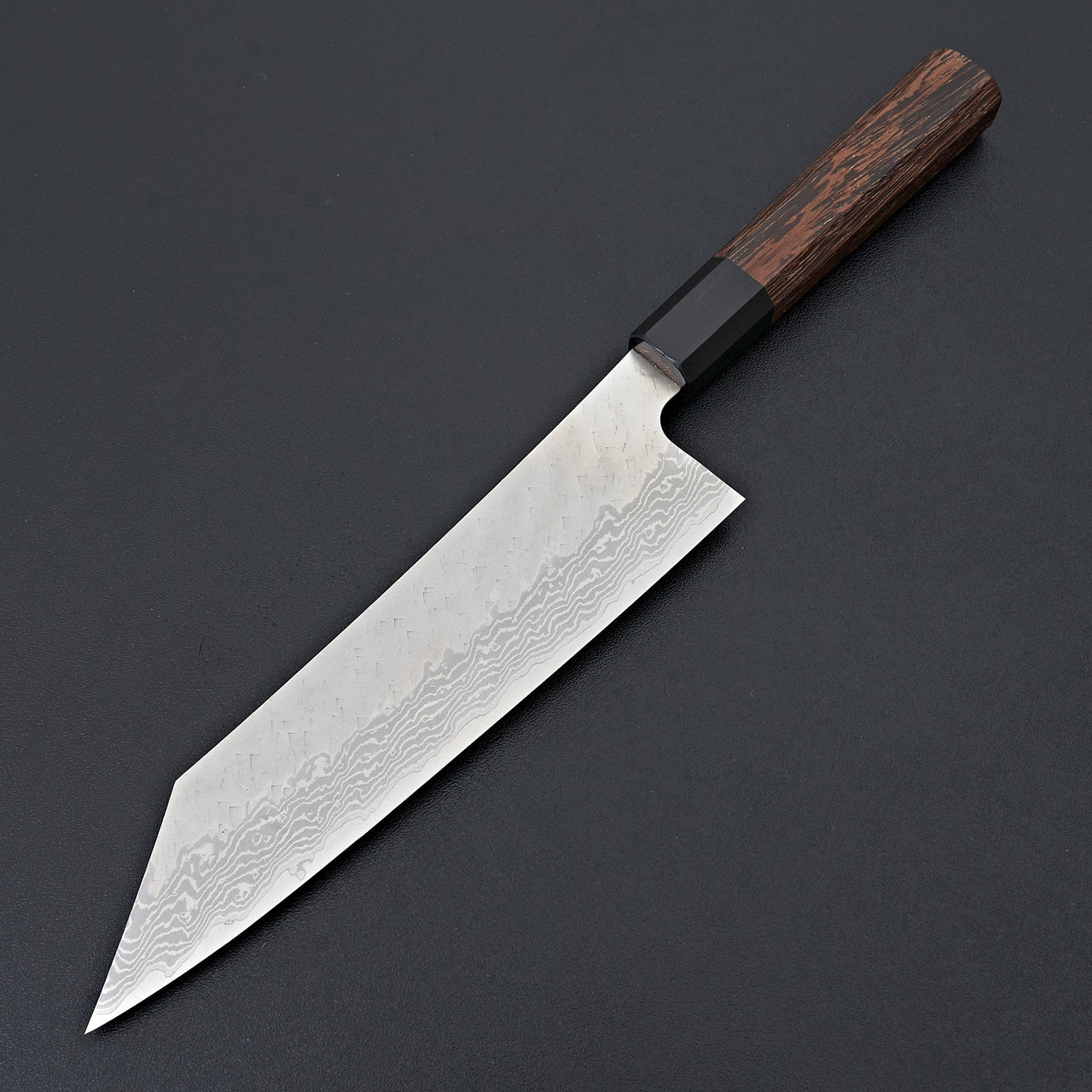 Nigara Hamono VG10 Migaki Tsuchime Damascus Kiritsuke Gyuto 210mm-Knife-Handk-Carbon Knife Co