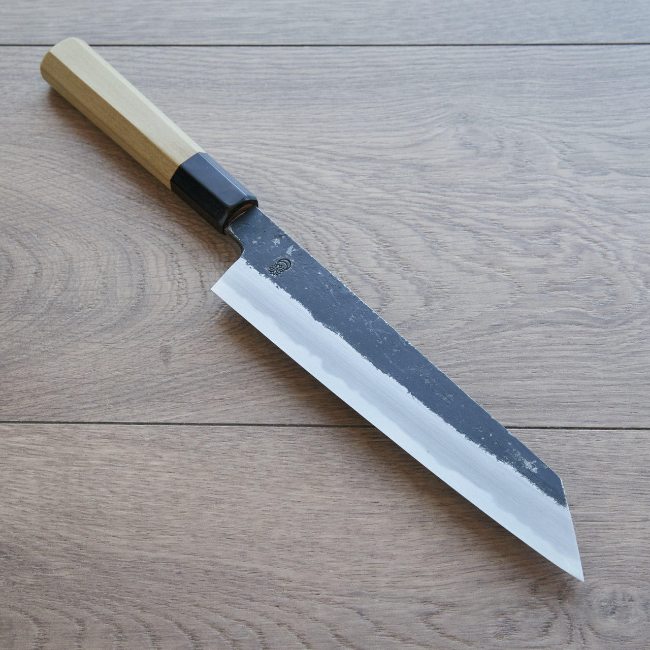 Sakai Kikumori Kikuzuki Kurouchi Kiritsuke Gyuto 210mm-Knife-Sakai Kikumori-Carbon Knife Co