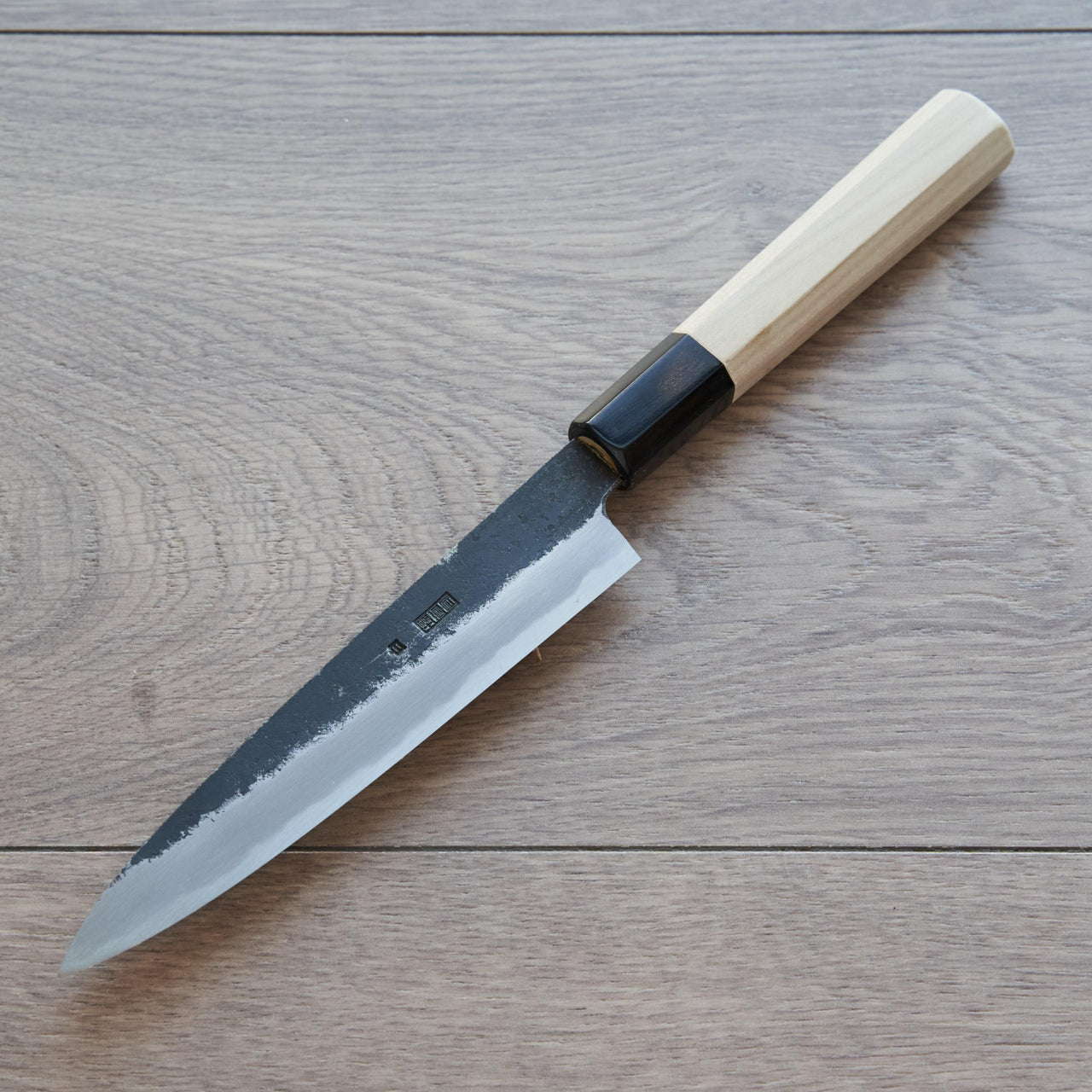 Sakai Kikumori Kikuzuki Kurouchi Petty 150mm-Knife-Sakai Kikumori-Carbon Knife Co
