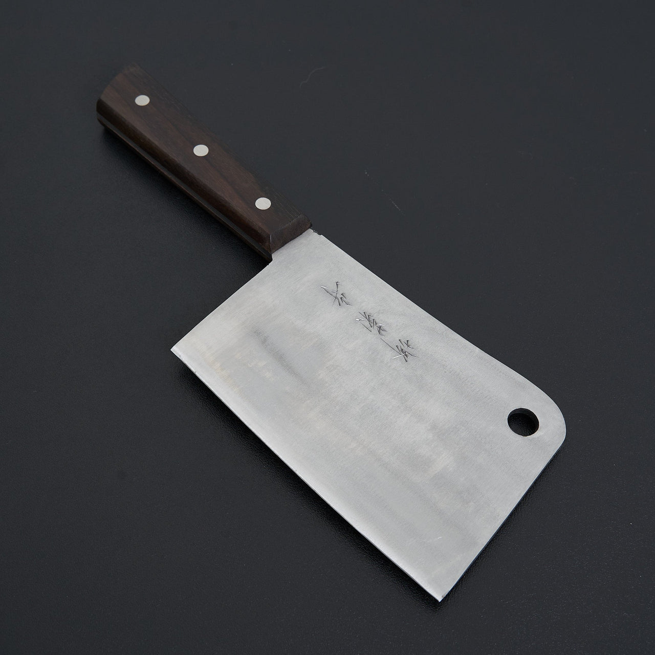 Sakai Kikumori Nihonko Carbon Cleaver 150mm-Knife-Sakai Kikumori-Carbon Knife Co