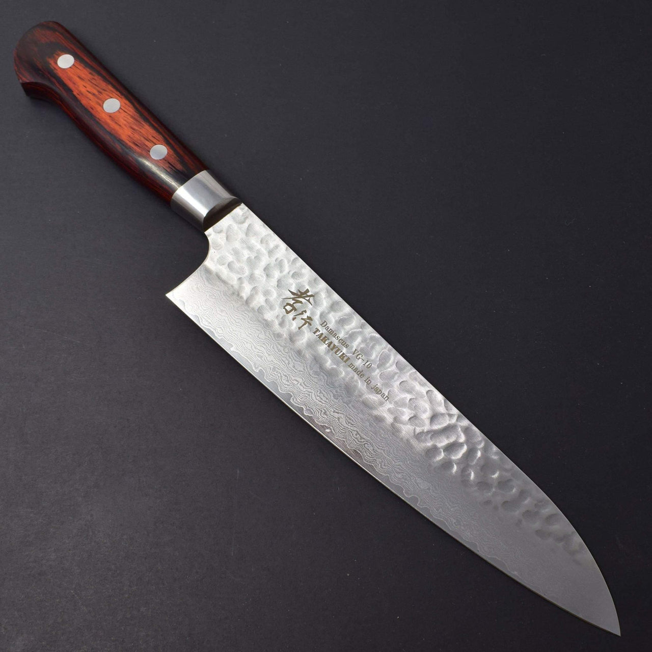 Sakai Takayuki 33 Layer Damascus Gyuto 210mm-Knife-Sakai Takayuki-Carbon Knife Co