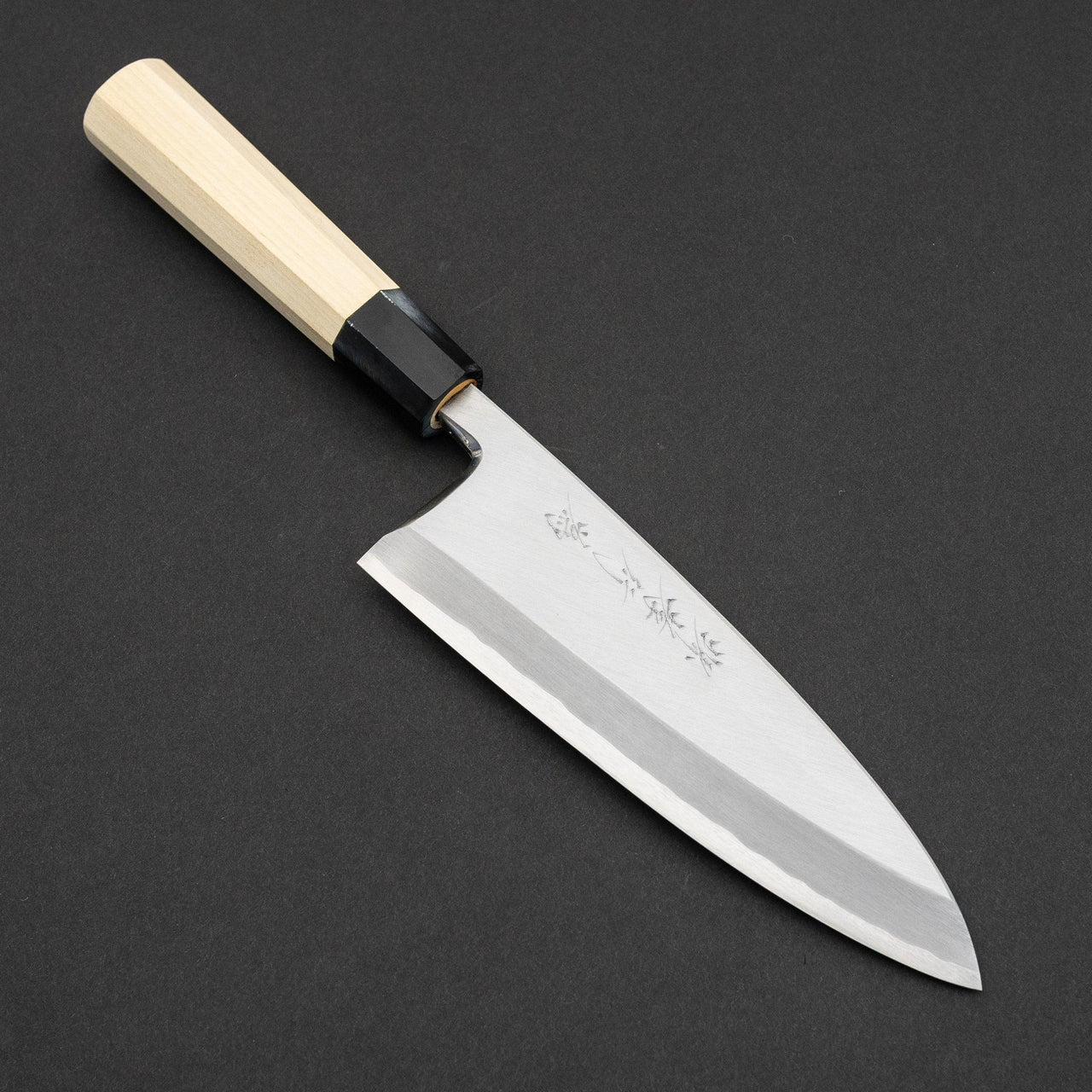 Sakai Takayuki Ginsan Silver #3 Stainless Deba 180mm-Knife-Sakai Takayuki-Carbon Knife Co