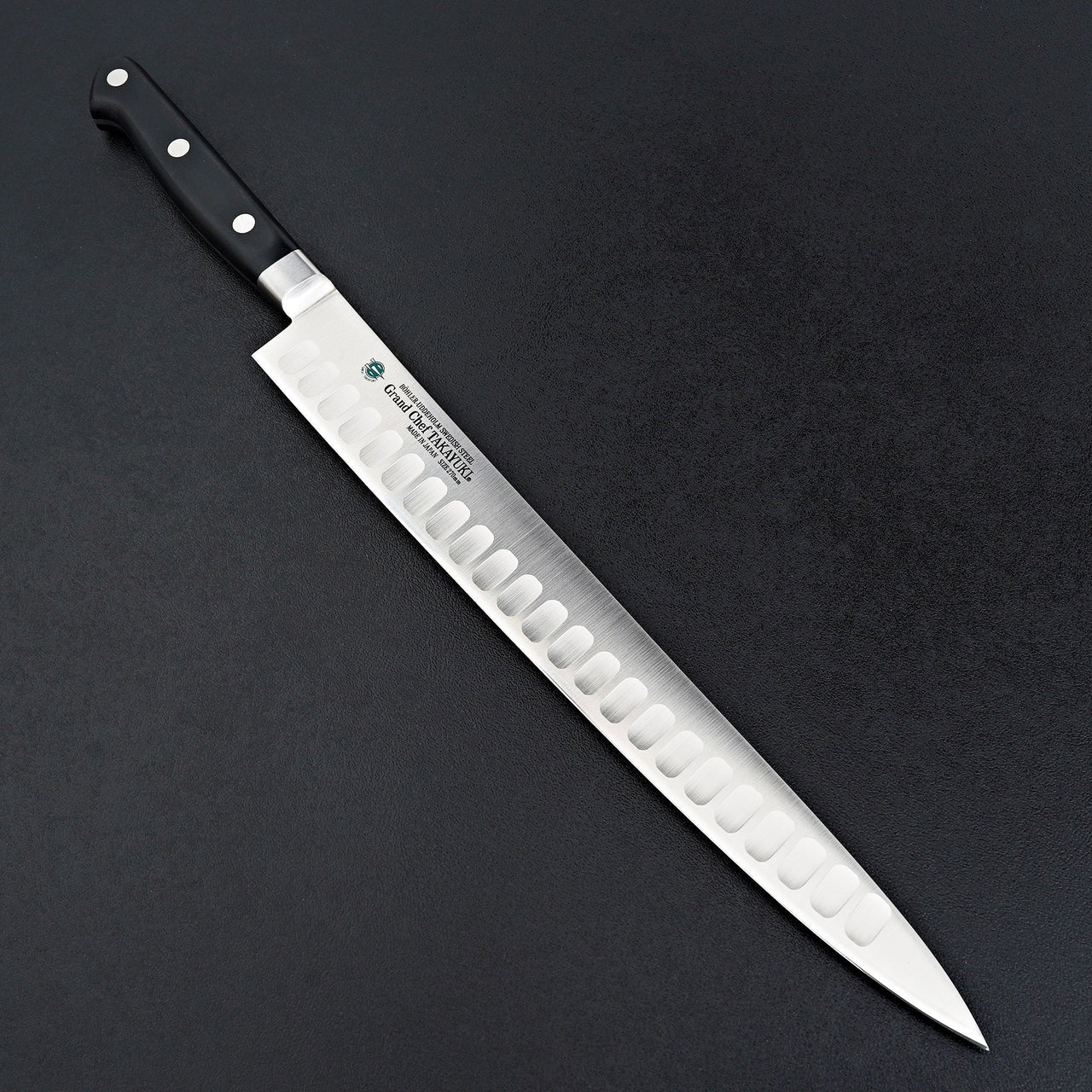 Sakai Takayuki Grand Chef SP Salmon Slicer 270mm-Knife-Sakai Takayuki-Carbon Knife Co