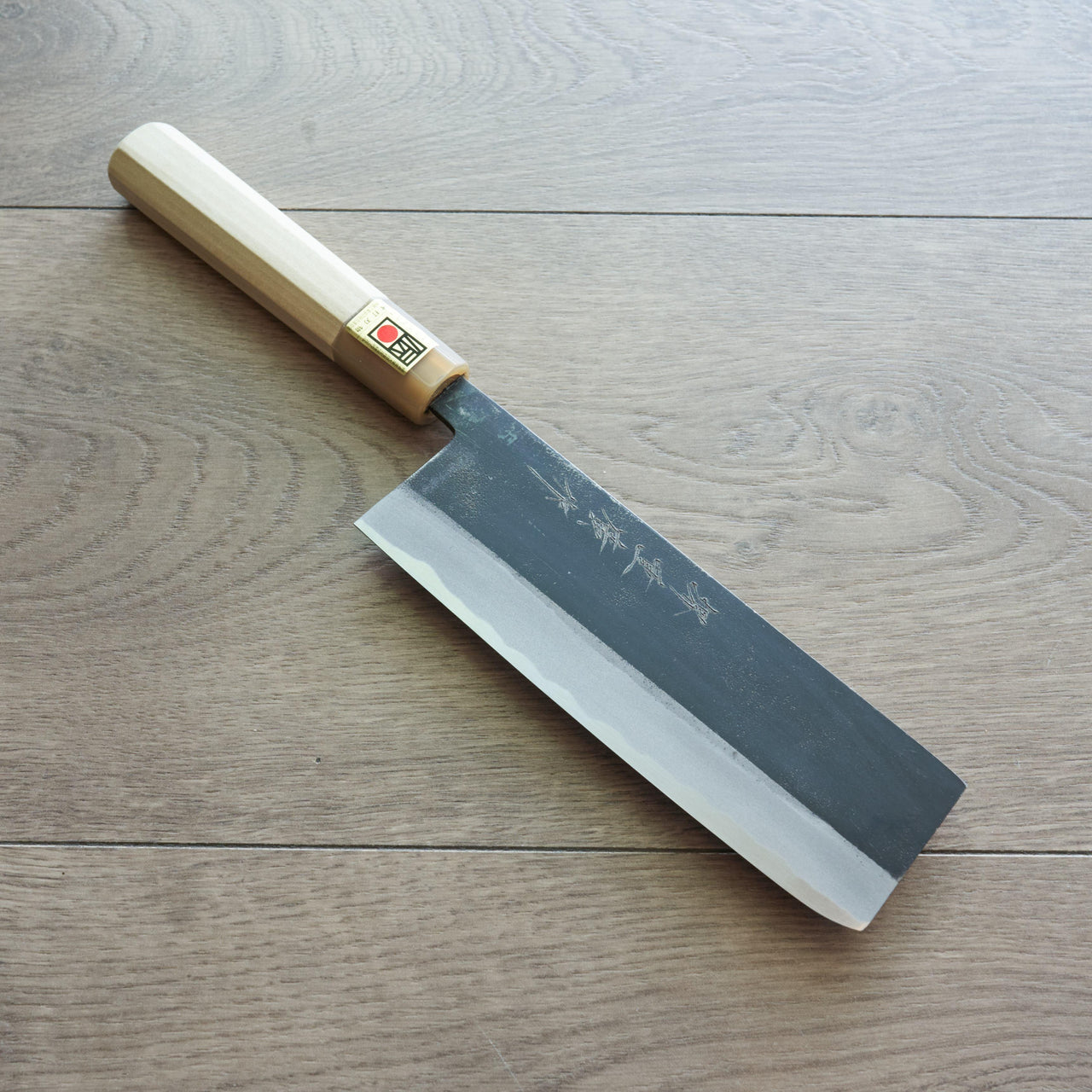 Shigehiro Kurouchi Nakiri 165mm-Knife-Shigehiro-Carbon Knife Co