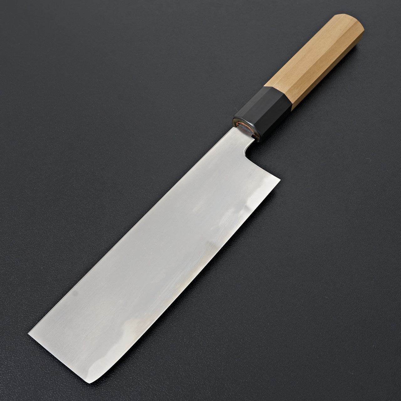 Tetsujin Blue #2 Kasumi Nakiri 180mm Ho Wood Handle-Knife-Hitohira-Carbon Knife Co