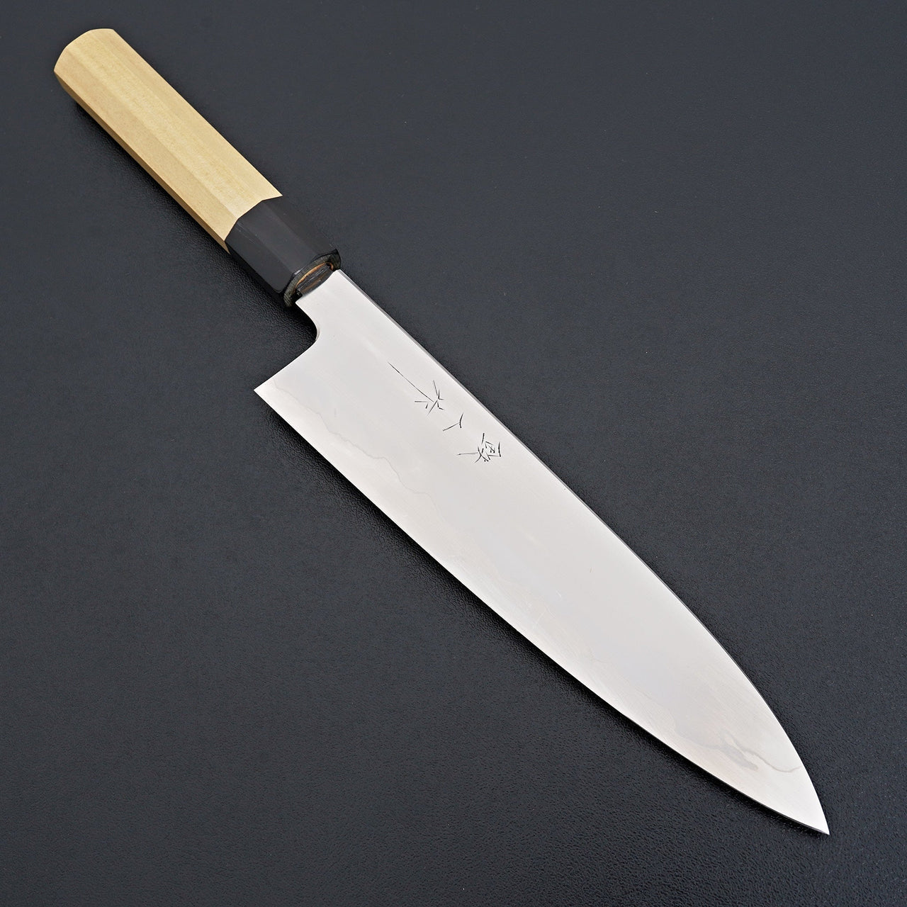 Tetsujin Silver #3 Tachi Gyuto 210mm Ho Wood Handle-Knife-Hitohira-Carbon Knife Co
