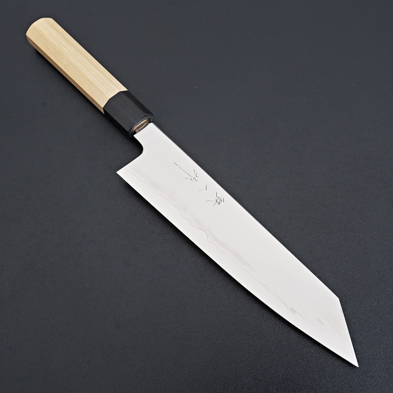 Tetsujin Silver #3 Tachi Kiritsuke Gyuto 210mm Ho Wood Handle-Knife-Hitohira-Carbon Knife Co