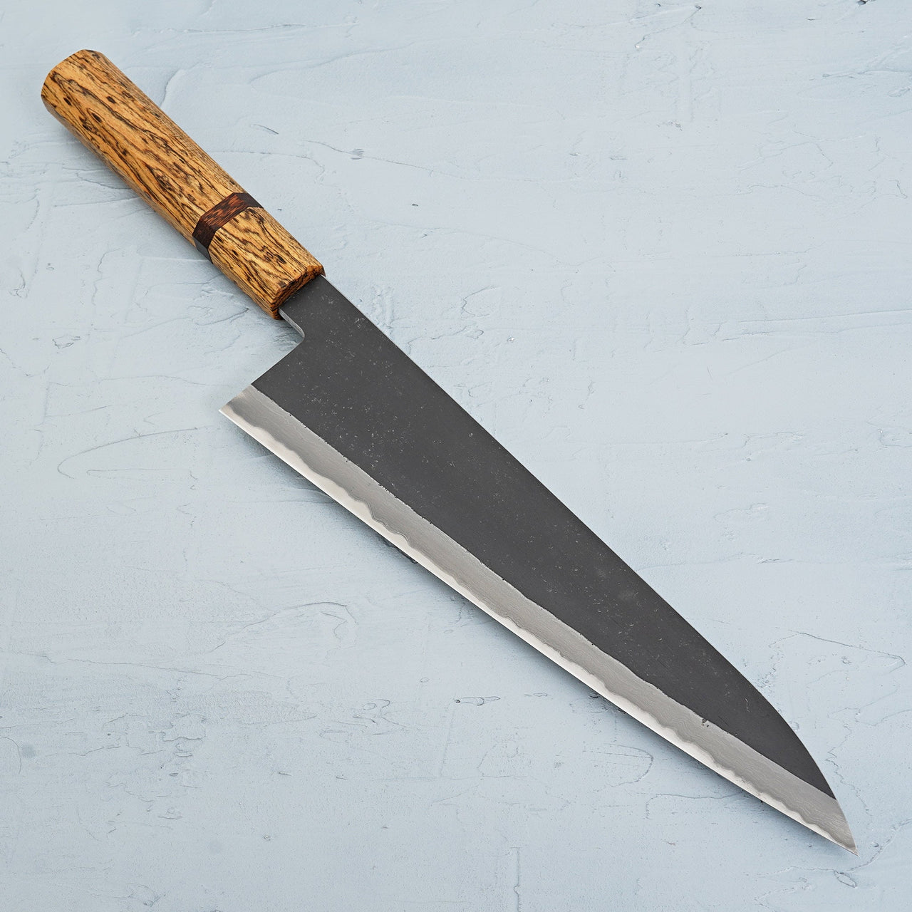 Yanick Puig Bocote Vintage Iron Gyuto 220mm-Knife-Yanick Puig-Carbon Knife Co